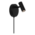 Nordlux - LED-wandspot OMARI LED/3,2W/230V zwart