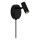 Nordlux - LED-wandspot OMARI LED/3,2W/230V zwart