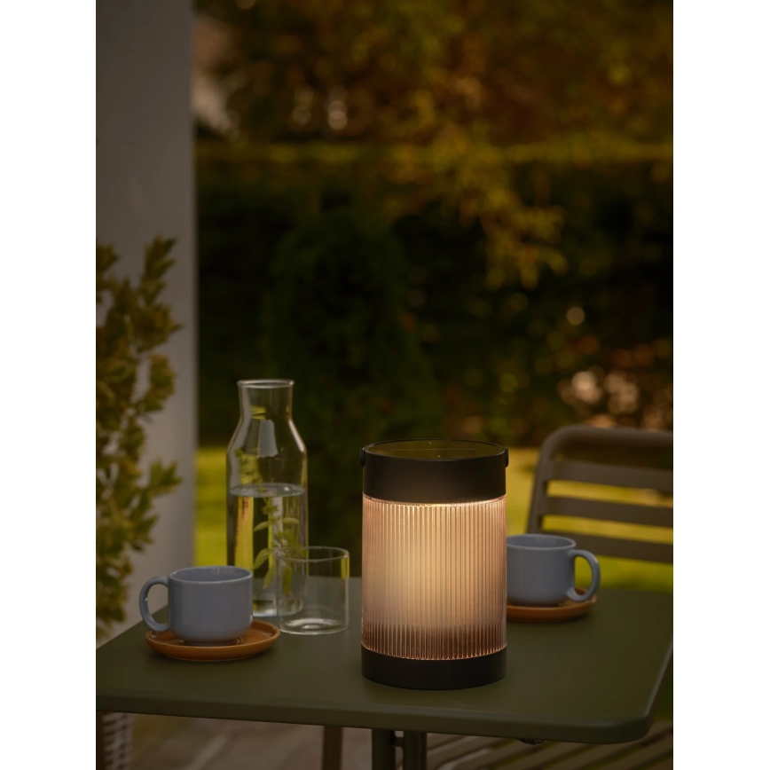 Nordlux - LED zonnelamp COUPAR LED/3,2W/3,7V zwart