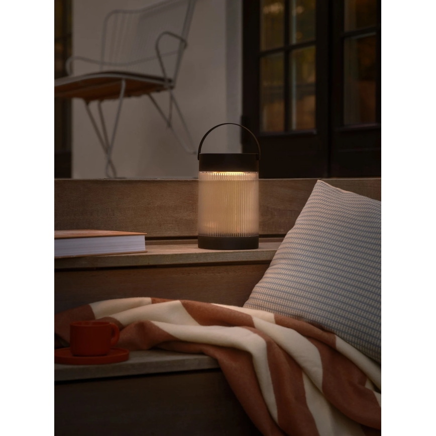 Nordlux - LED zonnelamp COUPAR LED/3,2W/3,7V zwart