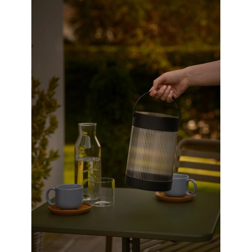 Nordlux - LED zonnelamp COUPAR LED/3,2W/3,7V zwart