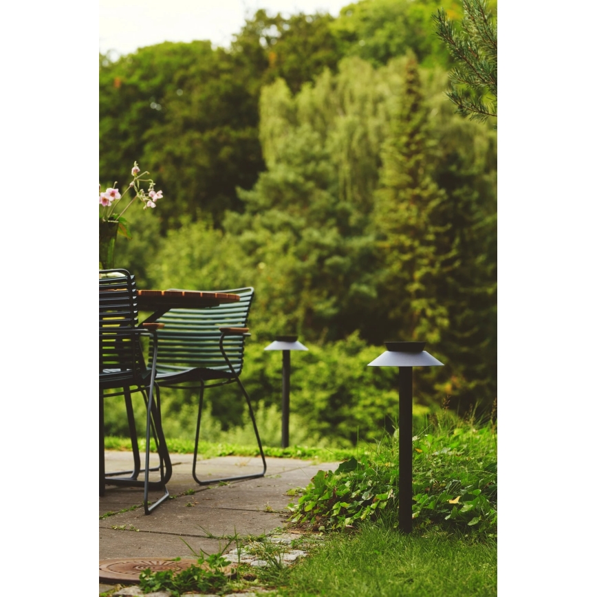 Nordlux - LED-zonnelamp met sensor LED/5W/3,7V IP44 zwart 60 cm