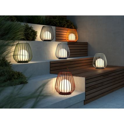 Nordlux - Luminaire extérieur portable à intensité variable JIM TO-GO LED/3W/3,7V IP54 5000 mAh noir