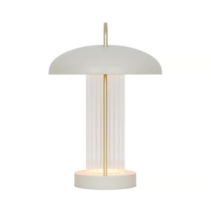 Nordlux - Dimbare oplaadbare aanraak-tafellamp MIRANO LED/3W/3,7V beige