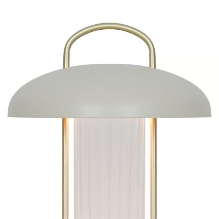 Nordlux - Dimbare oplaadbare aanraak-tafellamp MIRANO LED/3W/3,7V beige