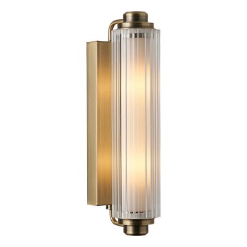 Nordlux - NIMAL spiegelverlichting voor badkamer 2xE14/25W/230V IP44 messing