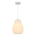 Nordlux - Pendellamp met kabel SALLINO 1xE27/15W/230V Ø 24 cm wit