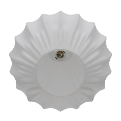Nordlux - Pendellamp met kabel SALLINO 1xE27/15W/230V Ø 24 cm wit