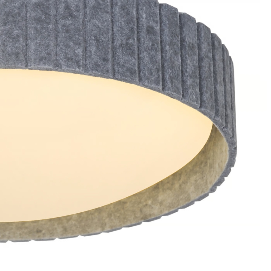 Nordlux - Plafondlamp CORATO 3xE14/15W/230V Ø 42 cm grijs