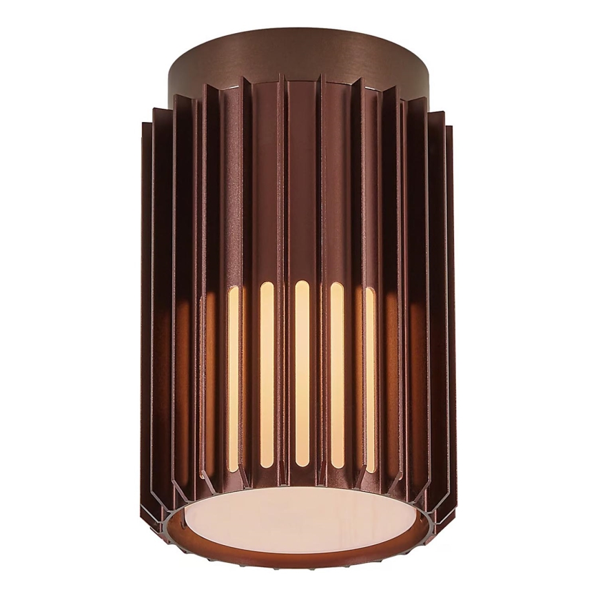 Nordlux - Plafondlamp voor buiten ALUDRA 1xE27/15W/230V bruin