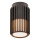 Nordlux - Plafondlamp voor buiten ALUDRA 1xE27/15W/230V zwart