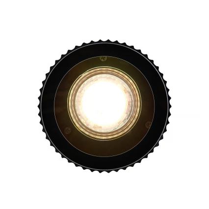 Nordlux - Plafondlamp voor buiten KYKLOP 1xGU10/15W/230V IP54 zwart