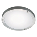 Nordlux - Plafondlamp voor de badkamer ANCONA 2xE27/40W/230V IP43 Ø 31,5 cm mat chroom