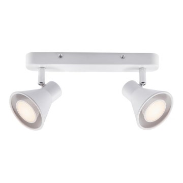Nordlux - Plafondspot EIK 2xGU10/35W/230V wit