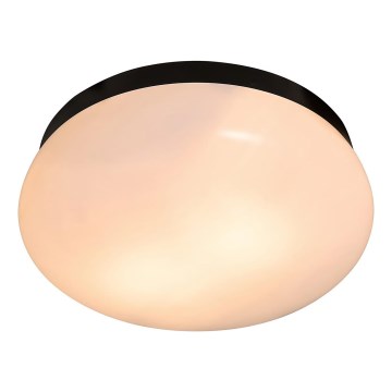 Nordlux - Plafonnier de salle de bain FOAM 2xE27/55W/230V IP44 noir