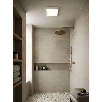 Nordlux - Plafonnier LED dimmable pour salle de bains OJA LED/14,5W/230V 3000/4000K IP54 30x30 cm
