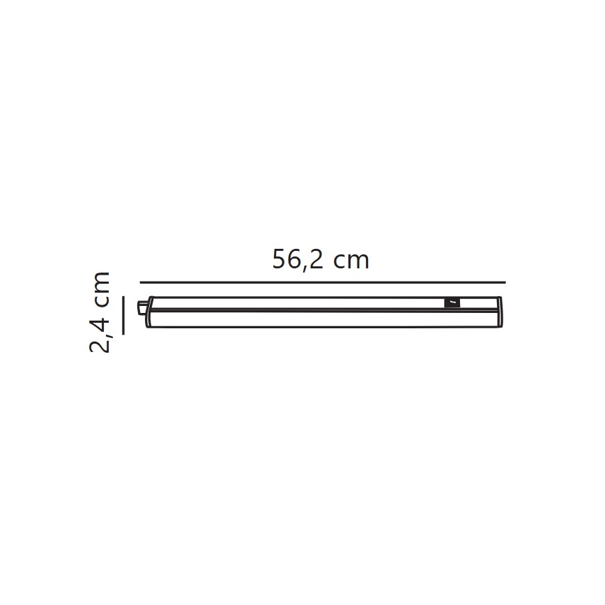 Nordlux - Réglette de cuisine LATONA LED/8W/230V 3000/4000K 56,2 cm