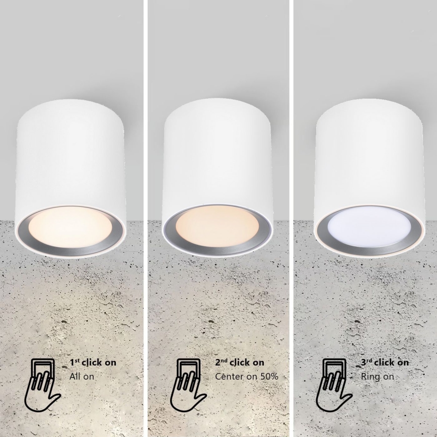 Nordlux - Spot LED dimmable pour salle de bains LANDON LED/6,5 W/230 V IP44 blanc