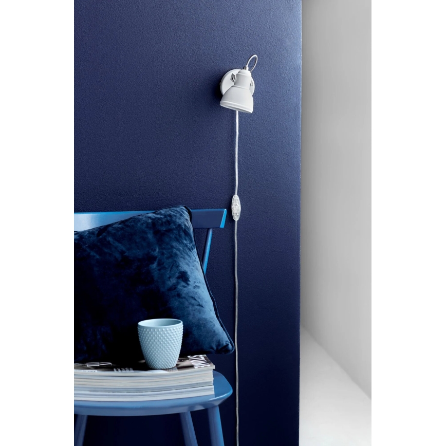 Nordlux - Spot mural ASLAK 1xGU10/35W/230V blanc