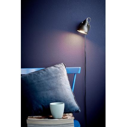 Nordlux - Spot mural ASLAK 1xGU10/35W/230V noir