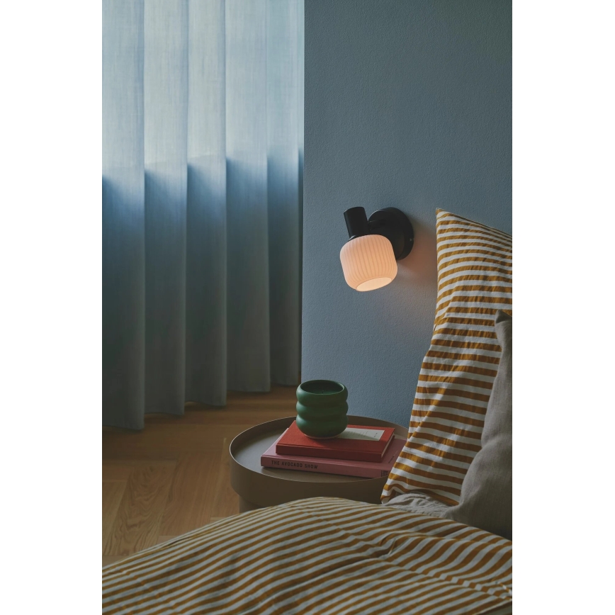Nordlux - Spot mural MILFORD 1xE14/10W/230V noir