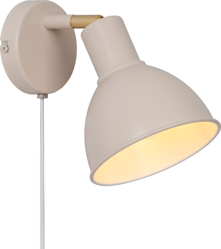 Nordlux - Spot mural POP 1xE27/18W/230V beige