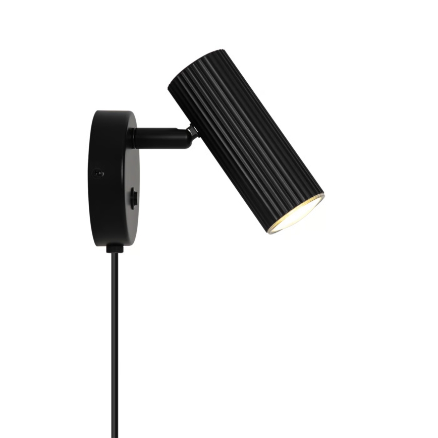 Nordlux - Spot mural VICO 1xGU10/5W/230V noir