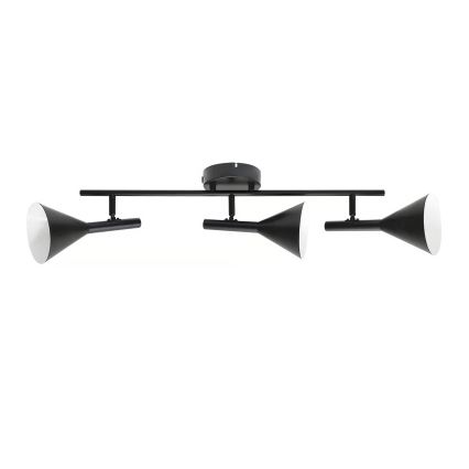 Nordlux - Spotlamp KELVIS 3xGU10/12W/230V zwart
