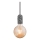 Nordlux - Stroomkabel HANG 1xE27/40W/230V grijs/zwart