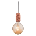 Nordlux - Stroomkabel HANG 1xE27/40W/230V koper/zwart