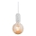 Nordlux - Stroomkabel HANG 1xE27/40W/230V wit