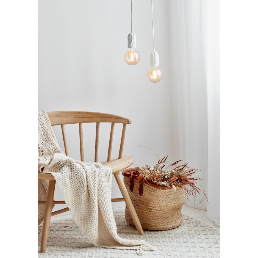 Nordlux - Stroomkabel HANG 1xE27/40W/230V wit