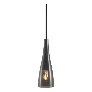 Nordlux - Suspension EMBLA sur câble 1xE27/40W/230V fumé/noir