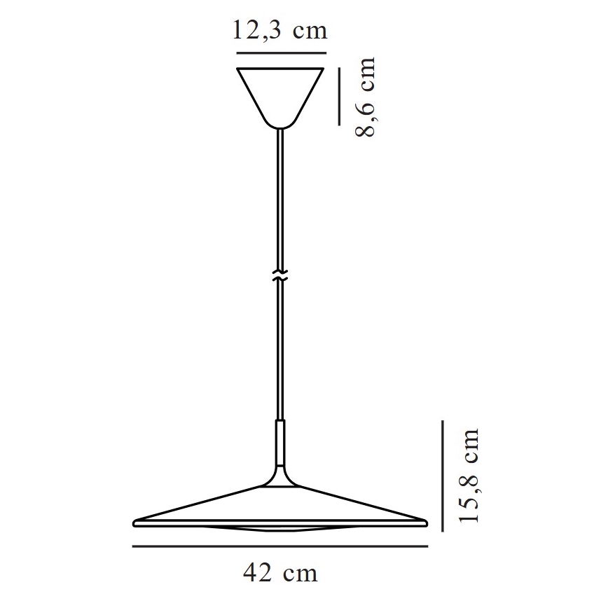 Nordlux - Suspension filaire à intensité variable BALANCE LED/230V 2700K noir
