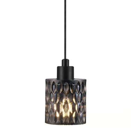 Nordlux - Suspension filaire HOLLYWOOD 1xE27/60W/230V fumé