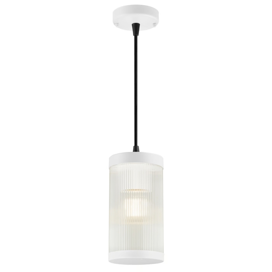 Nordlux - Suspension filaire pour l'extérieur COUPAR 1xE27/25W/230V IP33 blanc