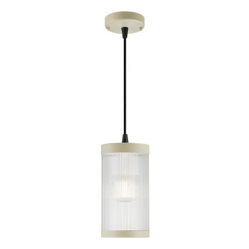 Nordlux - Suspension filaire pour l'extérieur COUPAR 1xE27/25W/230V IP33 crème