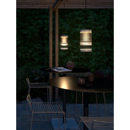 Nordlux - Suspension filaire pour l'extérieur COUPAR 1xE27/25W/230V IP33 crème