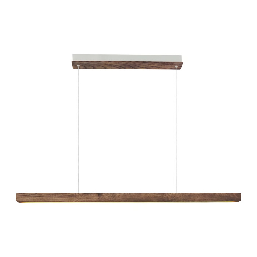 Nordlux - Suspension LED dimmable sur câble ILGAS LED/47W/230V 3000K brun/frêne