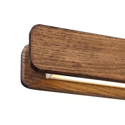 Nordlux - Suspension LED dimmable sur câble ILGAS LED/47W/230V 3000K brun/frêne