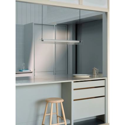 Nordlux - suspension LED dimmable sur câble ALIANI LED/20W/230V 3000K noir/transparent