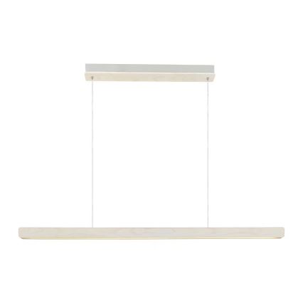 Nordlux - Suspension LED dimmable sur câble ILGAS LED/47W/230V 3000K blanc/frêne 115 cm