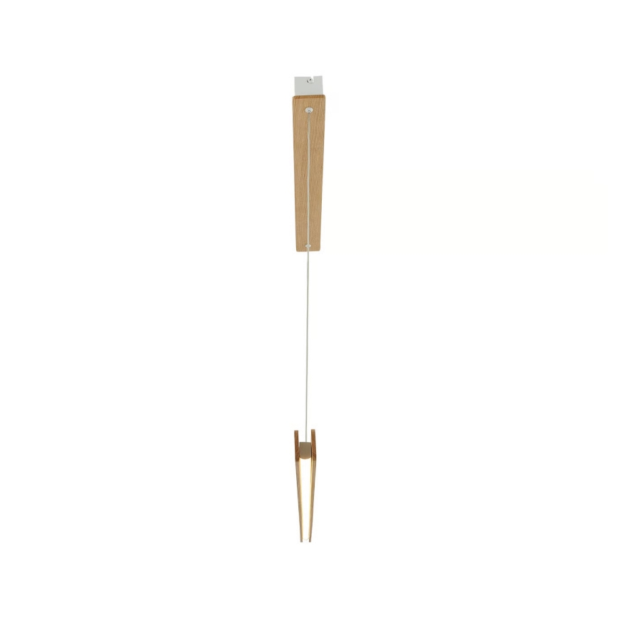 Nordlux - Suspension LED dimmable sur câble ILGAS LED/47W/230V 3000K beige/blanc/frêne 115 cm