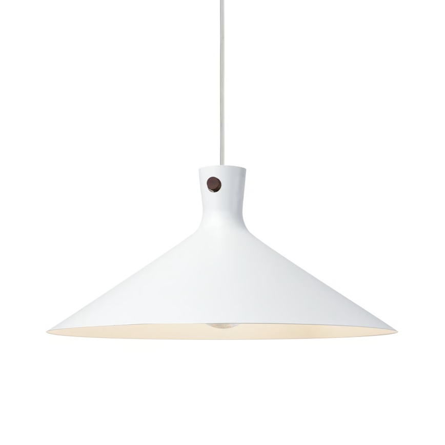 Nordlux - Suspension sur câble DORINA 1xE27/60W/230V blanche Ø 45 cm