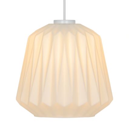 Nordlux - Suspension sur câble ELBIE 1xE27/15W/230V Ø 24 cm blanche