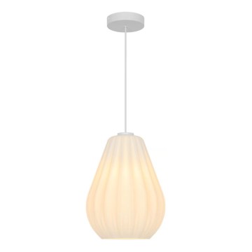 Nordlux - Suspension sur câble SALLINO 1xE27/15W/230V Ø 24 cm blanche