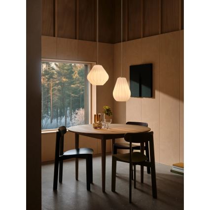 Nordlux - Suspension sur câble SALLINO 1xE27/15W/230V Ø 24 cm blanche