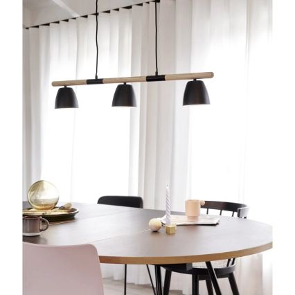 Nordlux - Suspension sur câble THEO 3xGU10/35W/230V