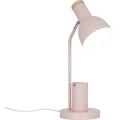 Nordlux - Tafellamp DEVONE 1xE27/15W/230V roze