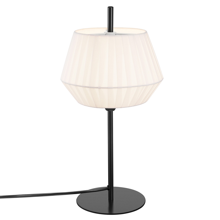 Nordlux - Tafellamp DICTE 1xE14/40W/230V wit/zwart